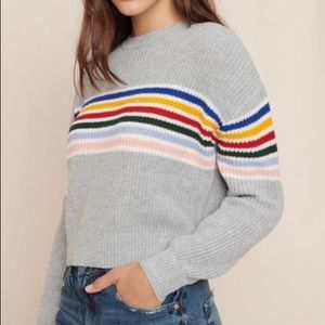 GARAGE BOXY CREW NECK SWEATER